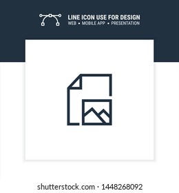 image file icon design vector illustration