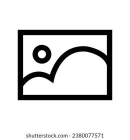 Image file icon. gallery photos icon. 