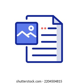 image file icon illustration design