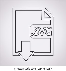 Image File type Format SVG icon