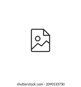 Bilddateien, Zeilensymbol, Umriss-Vektorsymbol, Pixelsymbol