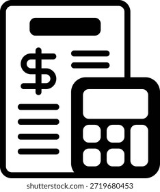 Una Imagen de papel financiero y calculadora, adecuada para contenido de finanzas, contabilidad, presupuesto y planificación financiera.