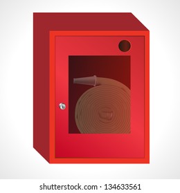 Image of Fire box for storing firehouse