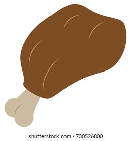 image of a flat ham icon