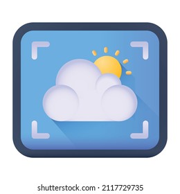 Una imagen en descarga de icono plano

