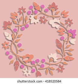 the image of floral ornament