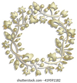 the image of floral ornament