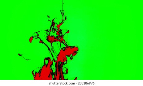 Image of flowing ink. Stylish background texture for presentation or cover with a space for text. Grungy decorative texture.