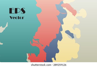 Image of flowing ink. Stylish background texture for presentation or cover with a space for text. Grungy decorative texture.