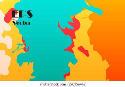 Image of flowing ink. Stylish background texture for presentation or cover with a space for text. Grungy decorative texture.