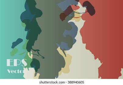 Image of flowing ink. Stylish background texture for presentation or cover with a space for text. Grungy decorative texture.