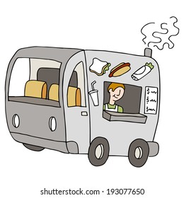 An image of  food truck.