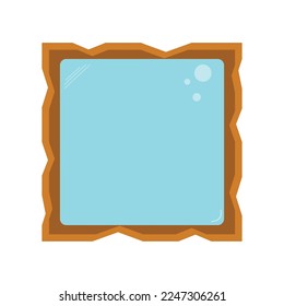 an image in the form of a border for a photo