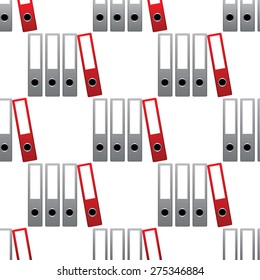 Image of four folders repeated on white background