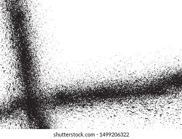 Image frame of ink splashed with ink