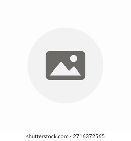 Imagen Galería icono signo Vector