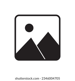 image gallery icon vector illustration symbol design