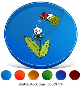 An image of a gemstone button set.