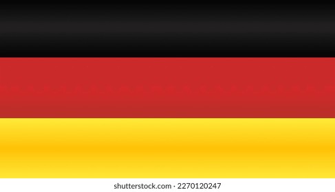 Imagen de la bandera nacional alemana.