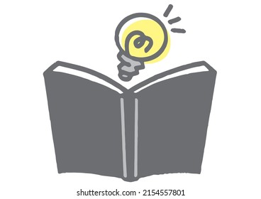 Image of getting inspiration from a book