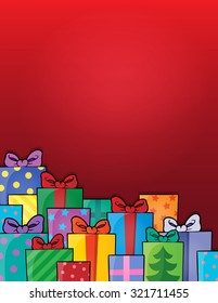 Image with gift theme 6 - eps10 vector illustration.