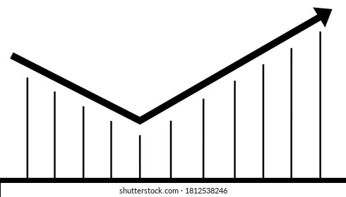 image of a graph that shows growth or progress
