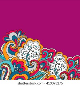 Image hand drawn. Illustration is suitable for creating your own backgrounds, cards, invitations, decorating websites and for the realization of other design ideas.