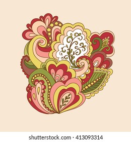 Image hand drawn. Illustration is suitable for creating your own backgrounds, cards, invitations, decorating websites and for the realization of other design ideas.