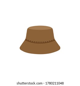 Image of a headdress. Bucket in vector.