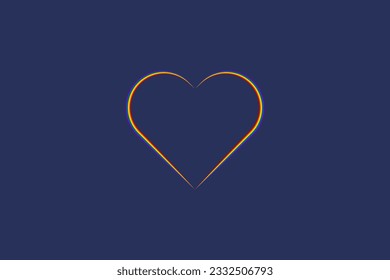 Image of heart with lgbt flag. Love has no borders. All you need is love