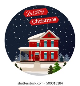Image of Holiday Christmas House