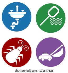 An image of home maintenance icons.