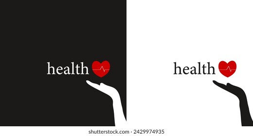 image of human health. Heart health. Medicine and treatment