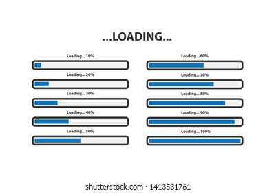 Image icon circle vector Loading download and upload 