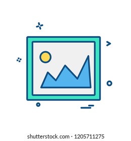 Image icon design vector