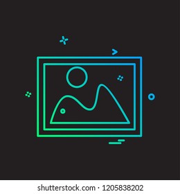 Image icon design vector
