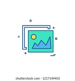 Image icon design vector