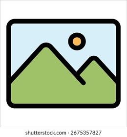 Elemento De Ícone De Imagem Para Design