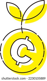 Icono de imagen para cultivar cents ( centavos)