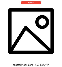image icon isolated sign symbol vector illustration - high quality black style vector icons
