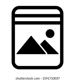 image icon isolated sign symbol vector illustration - high quality black style vector icons
