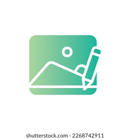 image icon with isolated vektor and transparent background