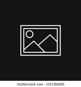 Image icon logo, illustration, vector sign symbol for design