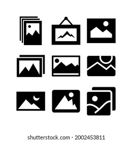 icono de imagen o logotipo símbolo de signo aislado ilustración vector ilustración - Colección de iconos vectoriales de estilo negro de alta calidad