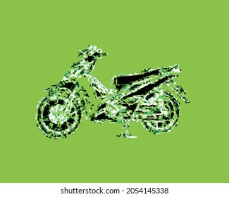 Bild eines Symbolmotobikes