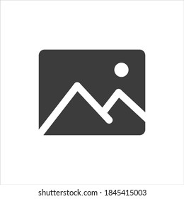 Image icon on white background