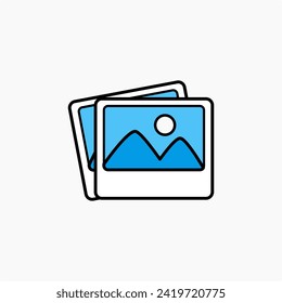 image icon on white background