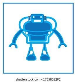 image or icon of a robot