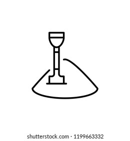 Image for icon. Sand.