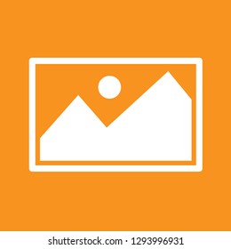 Image icon, stock vector illustration, EPS10. 